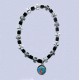 REF.9548 Pulsera ematite/ cruz