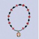 REF.9548E Pulsera ematite cruz esmalte