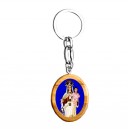 REF.5092 Llavero madera ovalado