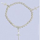 REF.9567CR Pulsera metal cruz