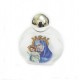 REF.4022P Botella vidrio estampada