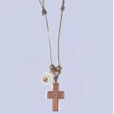 REF.9301 Colgante cordón cruz
