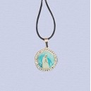 REF.9303 Medalla redonda con brillantes