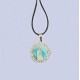REF.9303 Medalla redonda con brillantes