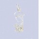 REF.9915 Colgante plata ley virgen