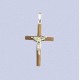REF.9916 Colgante cruz madera plata ley