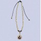 REF.9823 Pulsera cordón bolas