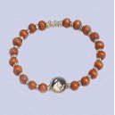 REF.9467 Pulsera elástica madera