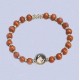 REF.9467 Pulsera elástica madera