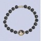 REF.9467 Pulsera elástica madera