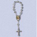 REF.8087 Decena rosas metal plat.