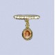 REF.9027 Broche lapi mini