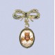 REF.9034 Broche lazo ovalado