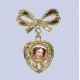 REF.9029 Broche lazo corazón