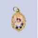 REF.9321 Medalla oval con flor
