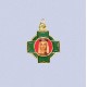 REF.9346 Medalla cruz dorada