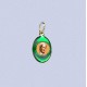 REF.9317 Medalla esmaltada oval