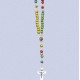 REF.8133 Rosario madera franciscanos