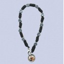 REF.9416 Pulsera peregrino negra