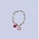 REF.9584 Pulsera elástica niña llamador ángel