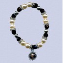 REF.9802 Pulsera elástica y cristal