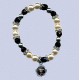 REF.9802 Pulsera elástica y cristal