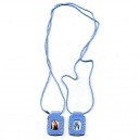 REF.2003A Escapulario piel celeste
