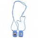 REF.2003A Escapulario piel celeste