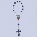 REF.8249 Decena cruces esmaltada