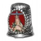REF.6070PO Dedal plata oxidada