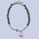REF.9471 Pulsera ematite strass perla