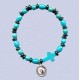 Ref.9432 Pulsera elástica piedra ematite