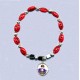 REF.9462N Pulsera elástica mariquitas niña
