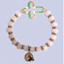 REF.9809 Pulsera cristal con cruz