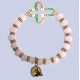 REF.9809 Pulsera cristal con cruz