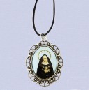 REF.9369 Medalla oval calada